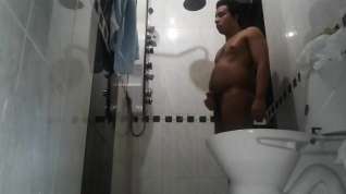 Online film Fat Schizophrenic bipolar gross guy from colombia jerks off