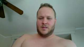 Online film White Chubby Guy Masturbate on Skype