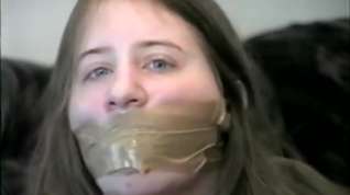 Online film Girl Mouth Stuffed and Wrap Gagged
