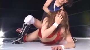 Online film japanese females wrestling first part