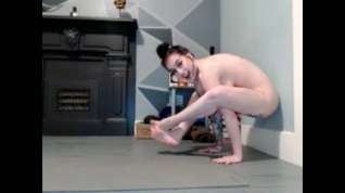 Online film Hot Tattoo girl stripping show on webcam