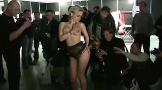 Online film Britney Angel - Shows at Erotika Kiallitas 2010