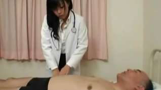 Online film Woman asian doctor visiting patient