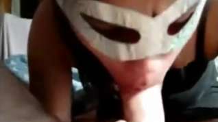 Online film Masked teen POV blowjob