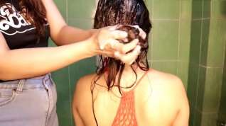 Online film shampooing asmr 2