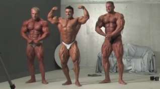 Online film Three Muscle Kings! Eduardo, Con and Evgeny! Wow!