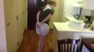 Online film Amatuer tied girl hops to escape