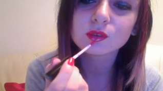 Online film Hot Scottish Mistress Puts on Lipstick 2