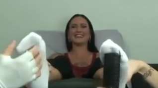 Online film Sabrina Tickled In Socks