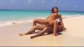 Online film hot brunette beach sex