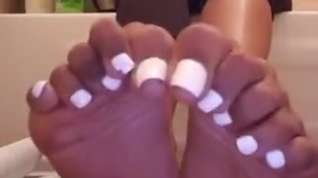 Online film Bri oiled Feet Soles 3