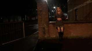 Online film Themidnightminx public flashing in fishnet tights