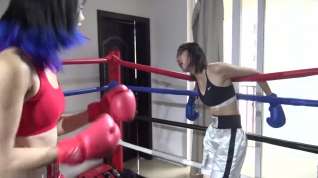 Online film Japanese girls boxing