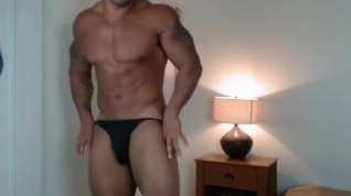 Online film Samson Williams in hot strip tease! Hot, hot and hot!