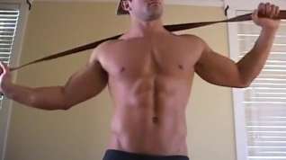 Online film Muscle Worship - Austin Stallone - Flex Show