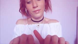 Online film Red head ASMR giving you kisses