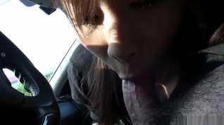 Online film Cute Asian Brunette Teen Fingered After Blowing In The Car