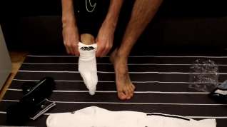 Online film Fun in new Adidas socks & Nike shin guards
