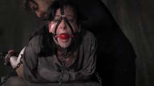 Online film Gagging Submissive Whipped In Maledom Action