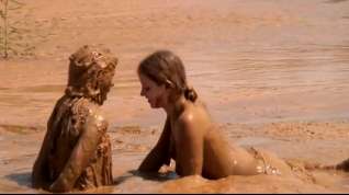 Online film Sexy lesbians in muddy bondage