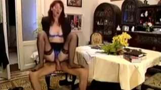 Online film Horny Mature Chick Fucks In A Dining Room