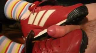 Online film Mix adidas Shoejob and cum