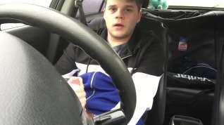 Online film 2 car driver quickie