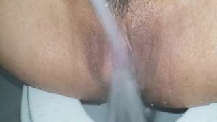 Online film Horny and swollen clit got sprayed and cum so sensitive.