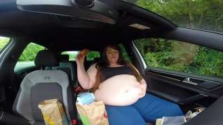 Online film Bbw car stuffing