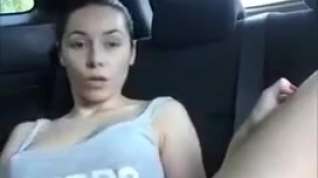Online film Woman Masturbation Sguirting inside in a car