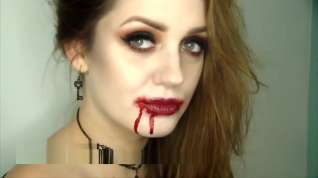 Online film halloween makeup tutorial sexy vampire