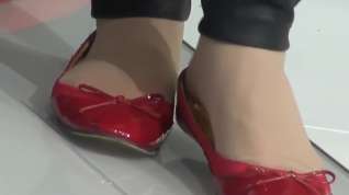 Online film Hostess Tired Feet in RHT Nylons