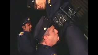 Online film gangbang of police officers