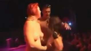 Online film Ugly Girls Stripping On Stage In Public