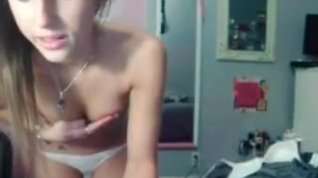 Online film Cute Blonde Dancing In Undress Music