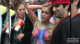 Online film Classic Mardi Gras 2006 Mix Of Flashing And Contest In New Orleans - SouthBeachCoeds
