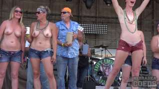 Online film First Wet T At Abate Of Iowa Biker Rally 4th Of July Weekend 2016 - NebraskaCoeds