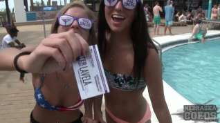 Online film Spring Break 2015 Hot Body Twerking Contest at Club La Vela Panama City Beach Florida - NebraskaCoeds