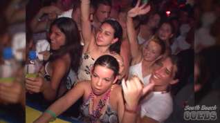 Online film Tons of Coeds Flashing for Beads at our Foam Party - SouthBeachCoeds