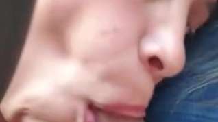 Online film Cum slit wife blowjob in car