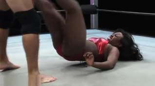 Online film Arianna vs. Kyle Mixed Wrestling (Kiss My Foot Match)