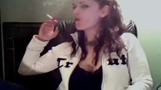 Online film sexy woman smoking 120s