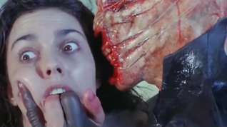 Online film Hellraiser - Ashley Laurence gets finger gagged