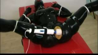 Online film Latex Doll Bound And Vibrated
