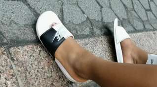 Online film Candid ebony bbw feet