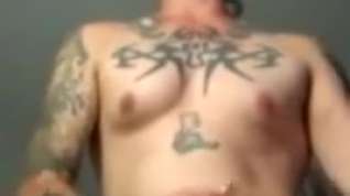 Online film Str8 Tatted Muscle Stud Part Three (sorry no sound)