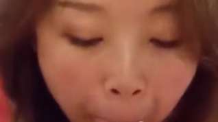 Online film Cute asian wife sucks big cock and gets cum on her face