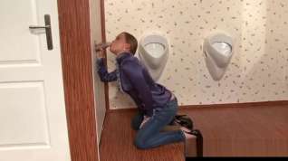 Online film Classy girl sucks dick at toilet gloryhole
