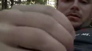 Online film Stroking My Big Dick In The Middle Of The Woods