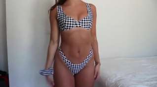 Online film Gabby Scheyen - Bikini Try On Haul